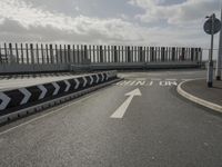 UK Bridge Over Water on a Cloudy Day