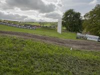 UK Off-Road Track with Lush Green Grass