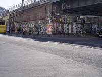 Underpass in Berlin: A Unique Perspective on Neighborhood Buildings