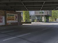 Underpass Bridge Building in Berlin