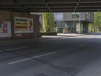 Underpass Bridge Building in Berlin