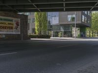 Underpass Bridge Building in Berlin