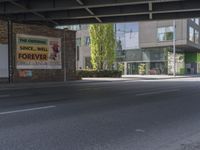 Underpass Bridge Building in Berlin
