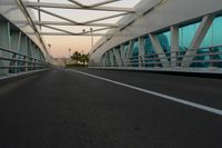 United Arab Emirates: Straight Road and Architectural Bridge