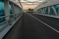 United Arab Emirates: Straight Road and Architectural Bridge