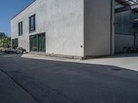 Urban Alleyways in Berlin: Modern Architecture Under Clear Skies