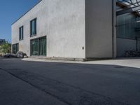 Urban Alleyways in Berlin: Modern Architecture Under Clear Skies