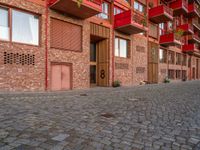 Urban Architecture in Berlin: Brick Walls and Storage