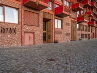 Urban Architecture in Berlin: Brick Walls and Storage