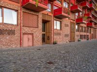 Urban Architecture in Berlin: Brick Walls and Storage