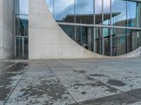 Urban Architecture in Berlin: Concrete and Glass Walls