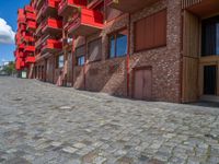 Urban Architecture in Berlin: Courtyards and Brick Walls