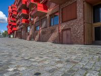 Urban Architecture in Berlin: Courtyards and Brick Walls