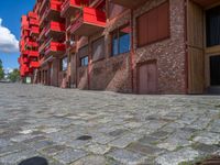 Urban Architecture in Berlin: Courtyards and Brick Walls