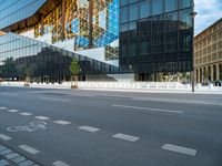 Urban Architecture in Berlin, Germany at Dawn