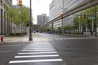 Urban Architecture: Buildings in Downtown Detroit, USA