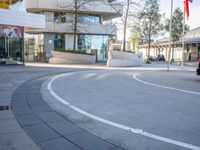 Urban architecture in a bustling city