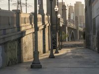 Urban Architecture: A Cityscape During Dawn