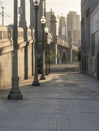 Urban Architecture: A Cityscape During Dawn