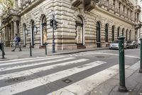 Urban Architecture: Classic Building in a Metropolitan Area