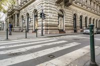 Urban Architecture: Classic Building in a Metropolitan Area