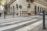 Urban Architecture: Classic Building in a Metropolitan Area