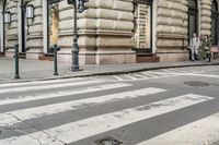 Urban Architecture: Classic Building in a Metropolitan Area