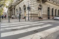 Urban Architecture: Classic Building in a Metropolitan Area