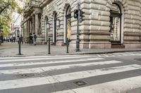 Urban Architecture: Classic Building in a Metropolitan Area