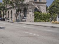 Urban Architecture: Classic Building in Los Angeles