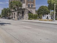 Urban Architecture: Classic Building in Los Angeles