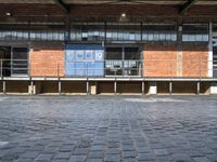 Urban Architecture: Cobblestone Road in Hamburg