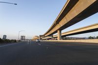 Urban Architecture at Dawn in a Metropolitan Area