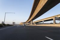 Urban Architecture at Dawn in a Metropolitan Area