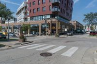 Urban Architecture in Downtown Milwaukee, Wisconsin, USA
