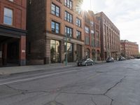 Urban Architecture in Downtown Milwaukee, Wisconsin, USA