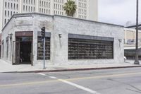 Urban Architecture in Los Angeles: Building Facade in the Art District