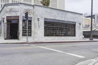 Urban Architecture in Los Angeles: Building Facade in the Art District