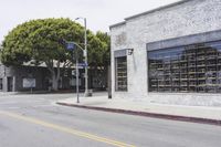 Urban Architecture in Los Angeles: Building Facade in the Art District