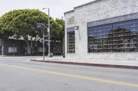 Urban Architecture in Los Angeles: Building Facade in the Art District