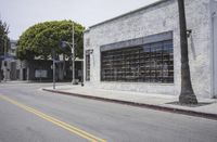 Urban Architecture in Los Angeles: Building Facade in the Art District