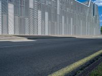 Urban Architecture: Metal Walls and Shadows