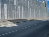 Urban Architecture: Metal Walls and Shadows