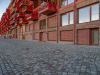 Urban Architecture in Berlin: Modern Warehouse Amidst Historic Buildings