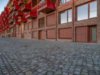 Urban Architecture in Berlin: Modern Warehouse Amidst Historic Buildings