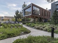 Urban Architecture in a Residential Area: A Daytime View