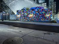 Urban Art: Graffiti Walls and Futuristic Architecture