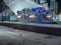 Urban Art: Graffiti Walls and Futuristic Architecture