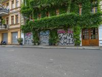 Urban Asphalt Roads in Berlin's Residential Areas