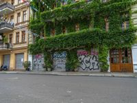 Urban Asphalt Roads in Berlin's Residential Areas